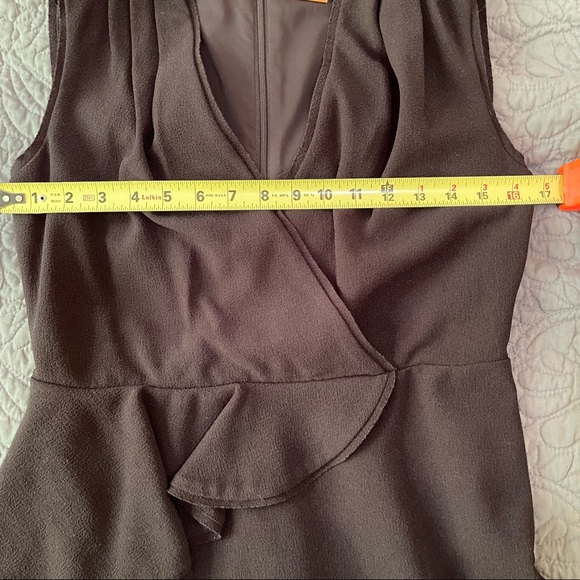 COPY - Tory Burch Brooklyn Black Sleeveless Ruffle Crepe
Special Occasion Knee … - Picture 11 of 16